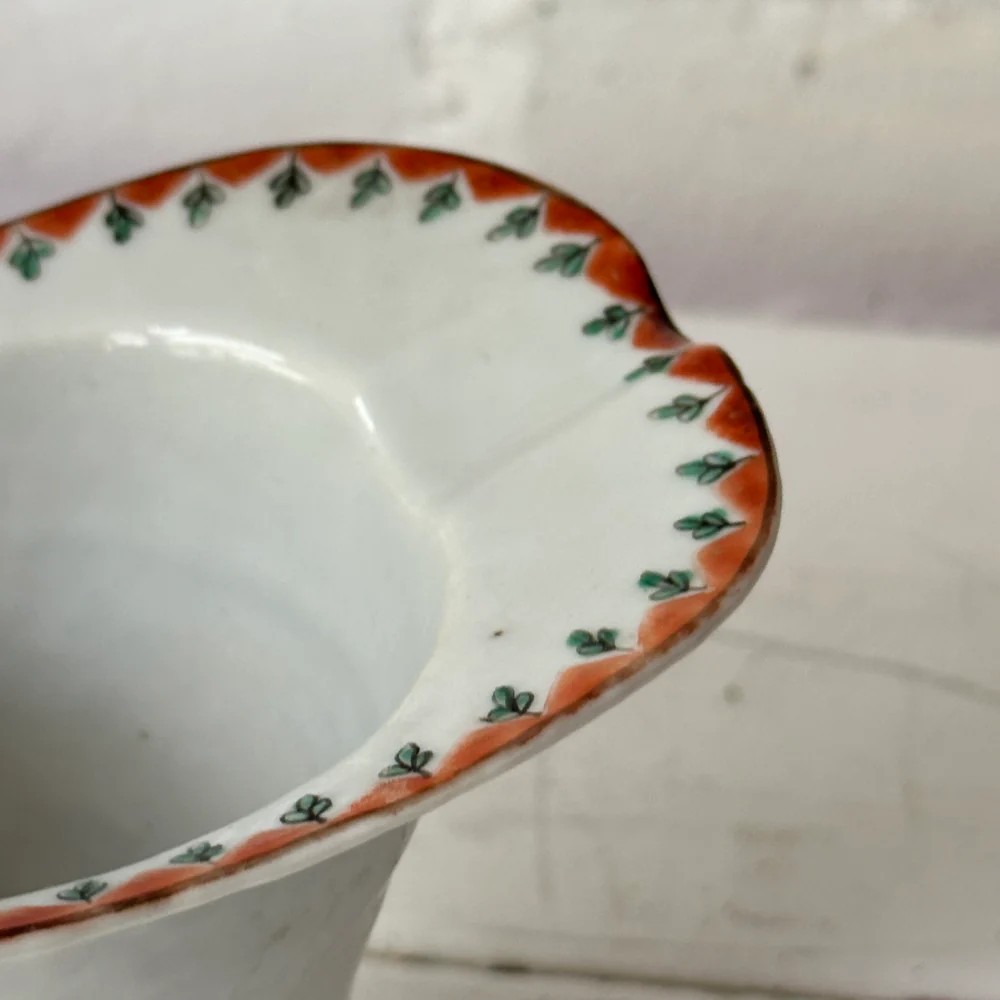 18th-century Chinese Qing Porcelain Helmet Pitcher - Image 6