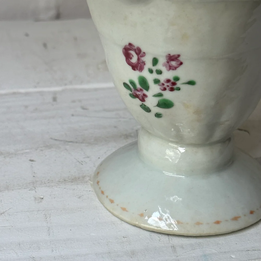 18th-century Chinese Qing Porcelain Helmet Pitcher Pitcher - Image 3