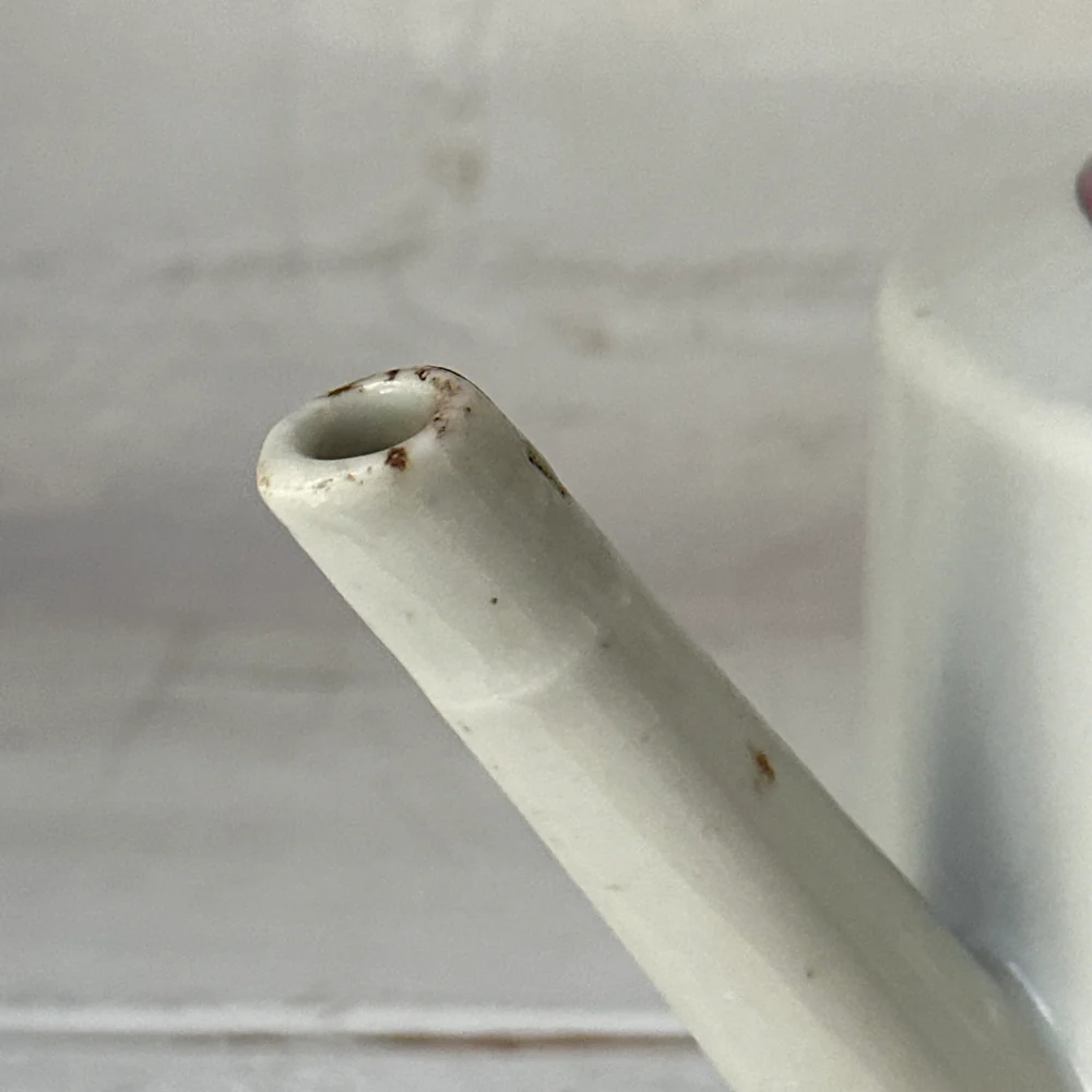 18th-century Famille Rose Chinese Qing Porcelain Teapot - Image 5