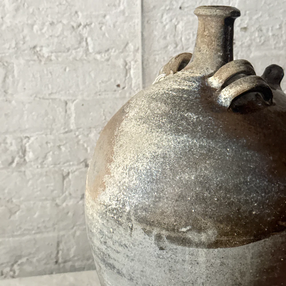 18th Century French Spouted Ceramic Pitcher (CV13) - Image 3