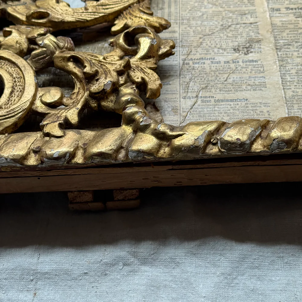 19th-century Gilt Over Door Architectural Element - Image 8