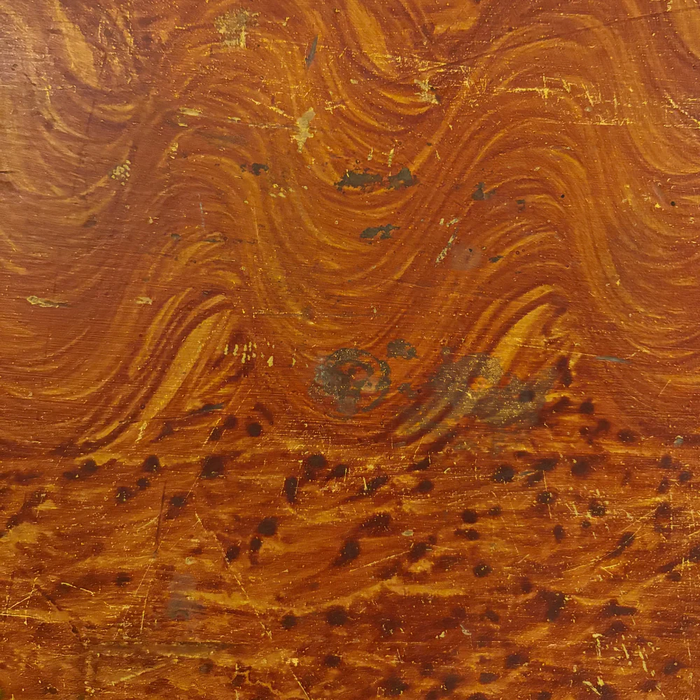 19th Century Grain Painted Chest - Image 4