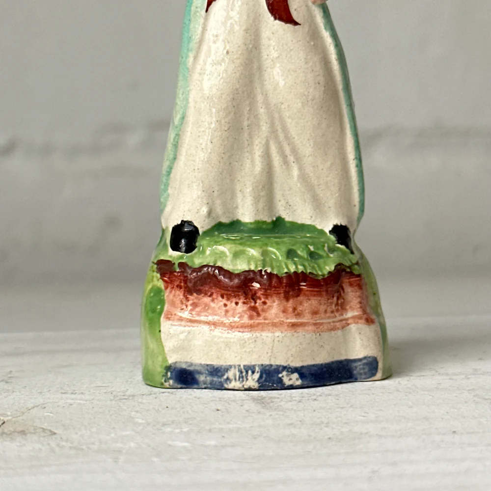 19th-century Porcelain Staffordshire Turkish Figurine - Image 3