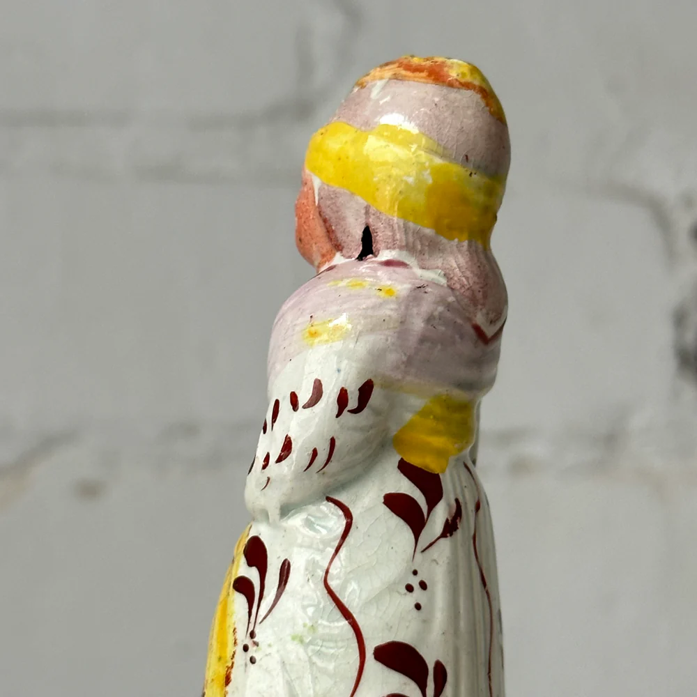 19th-century Porcelain Staffordshire Turkish Figurine - Image 4