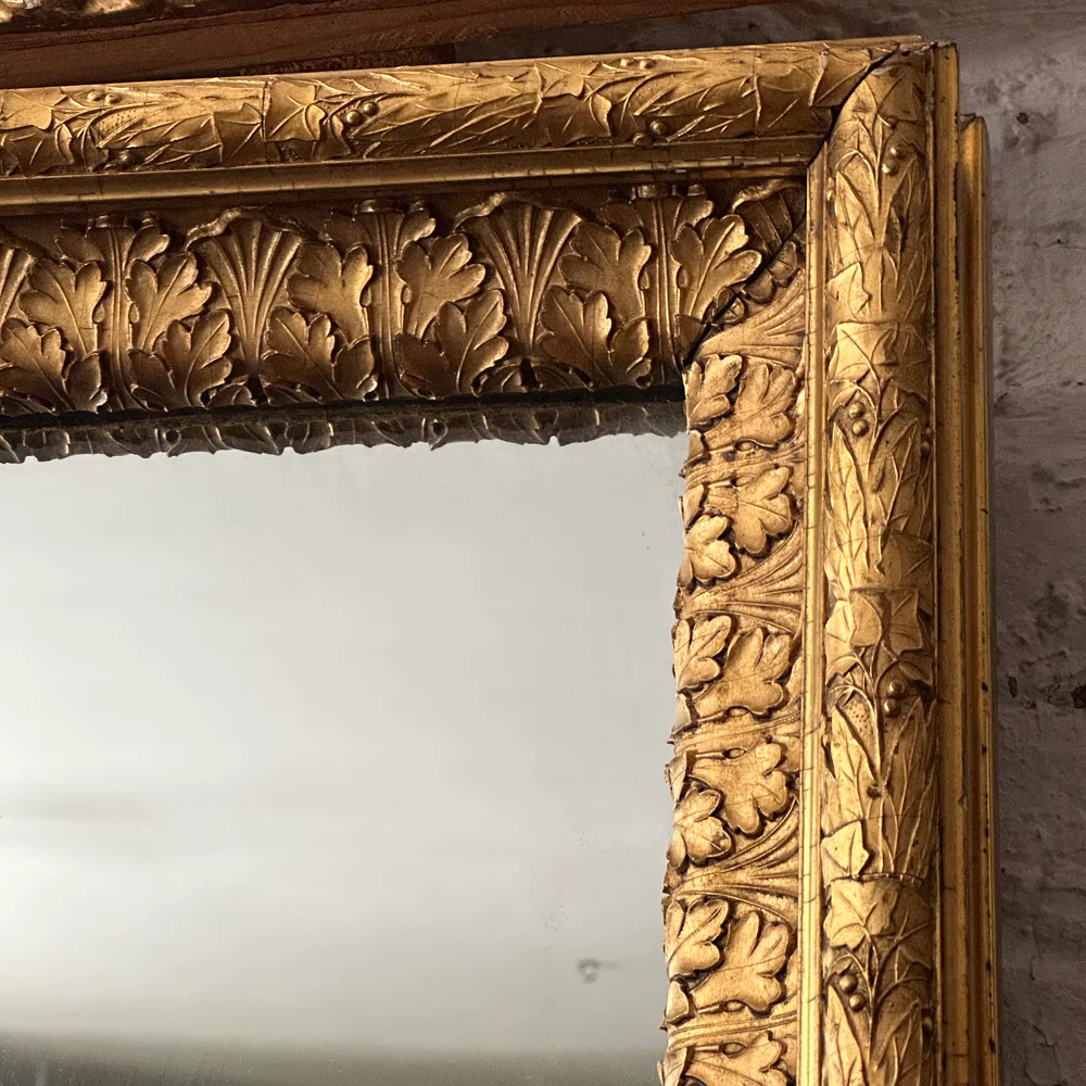 Antique Gilt Mirror - Image 3