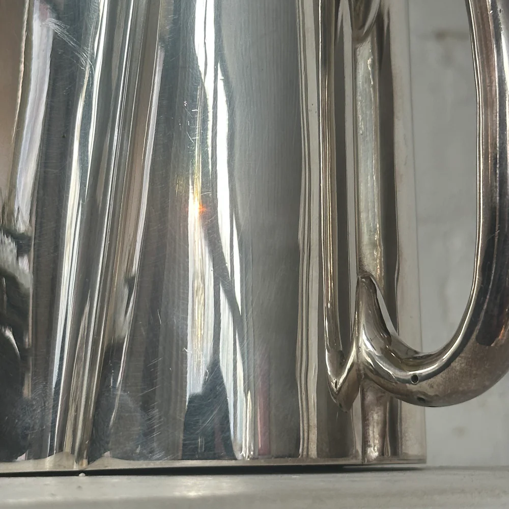 Antique Silver-Plated Watering Can Teapot - Image 4