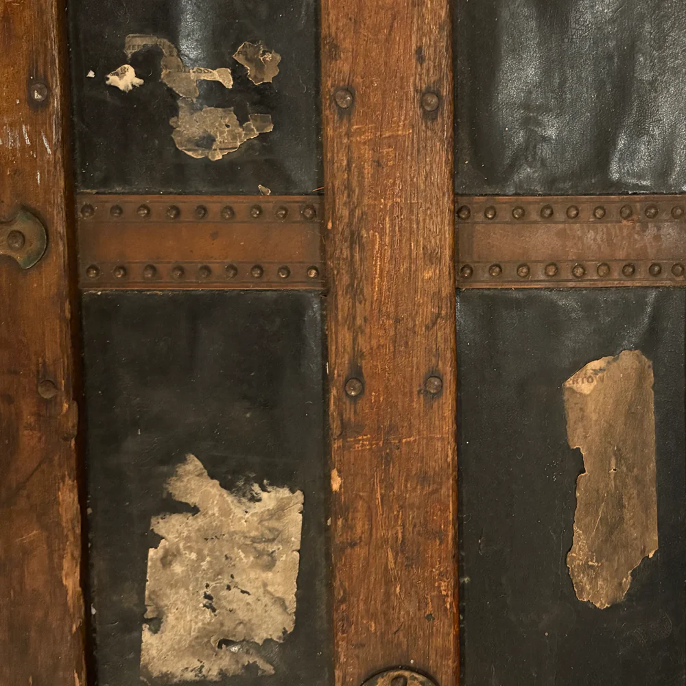 Antique Steamer Trunk - Image 7