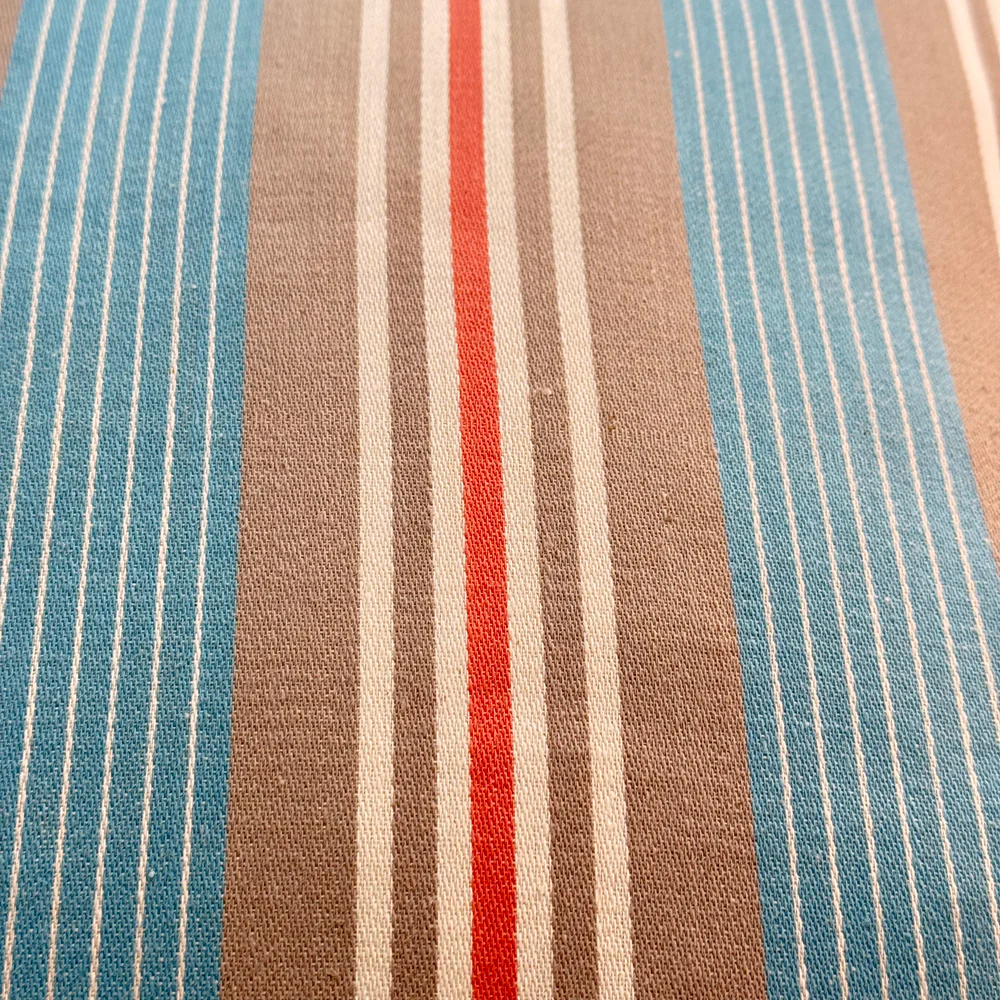 Custom 19th Century French Ticking Pillow (#6) - Image 3