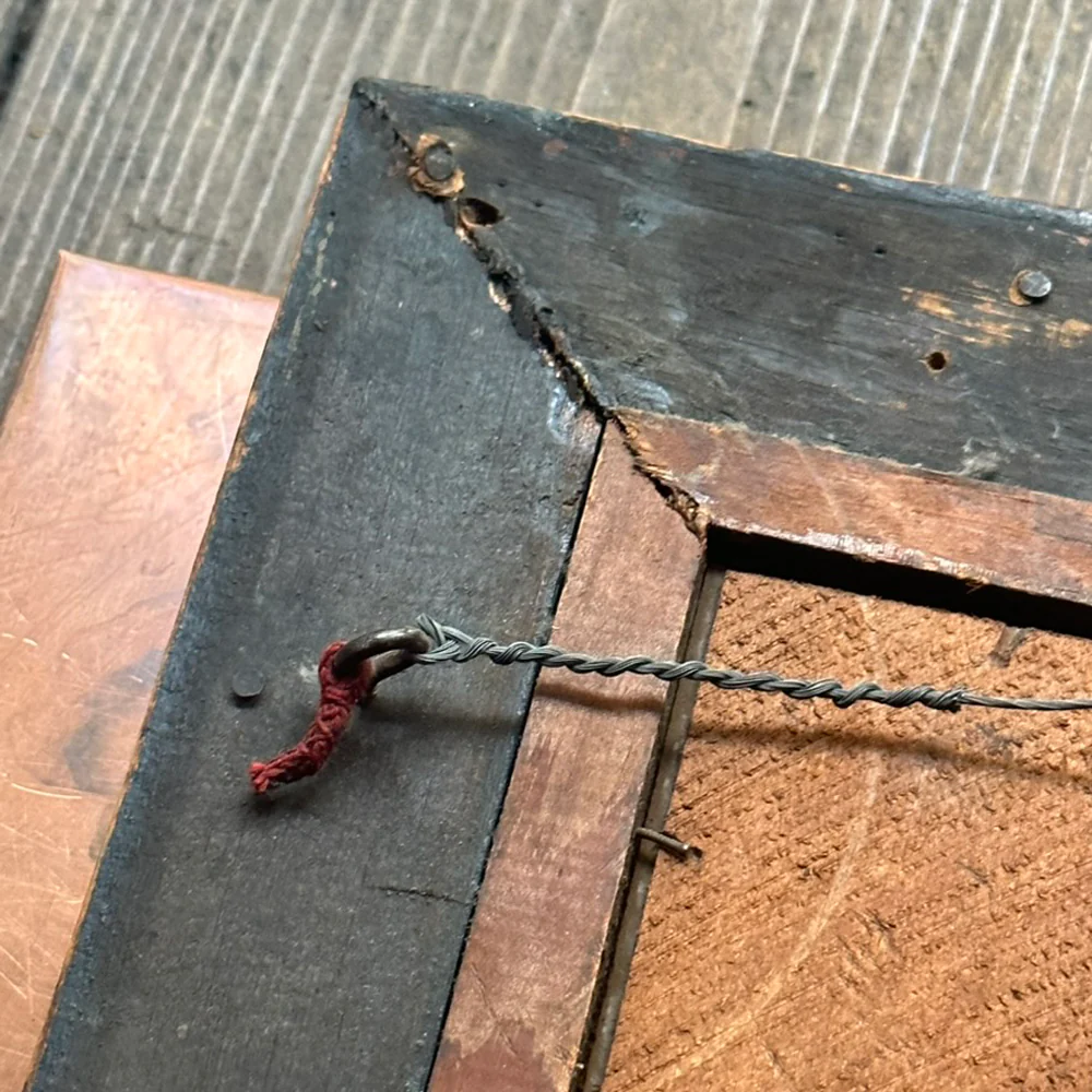 Early 20th Century American 17" H Arts & Crafts Mirror - Image 6