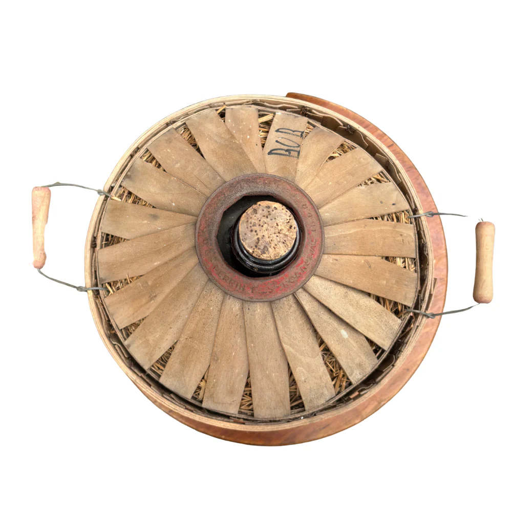 Early 20th-century European Blown Glass Cased Demijohn - Image 3