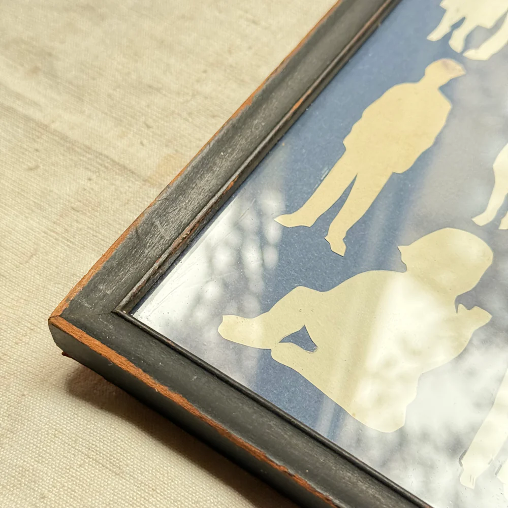 Framed Mike Miller Silhouette Collage #5 - Image 3