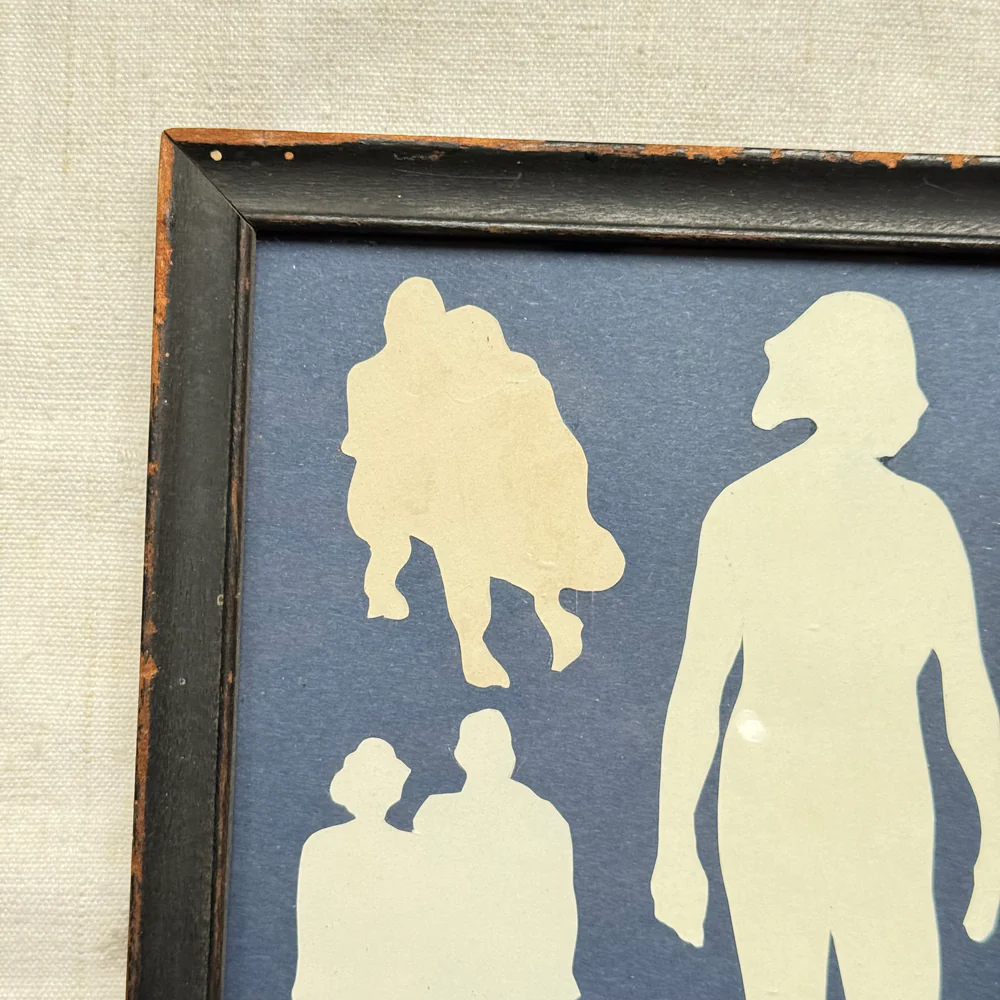 Framed Mike Miller Silhouette Collage #5 - Image 4