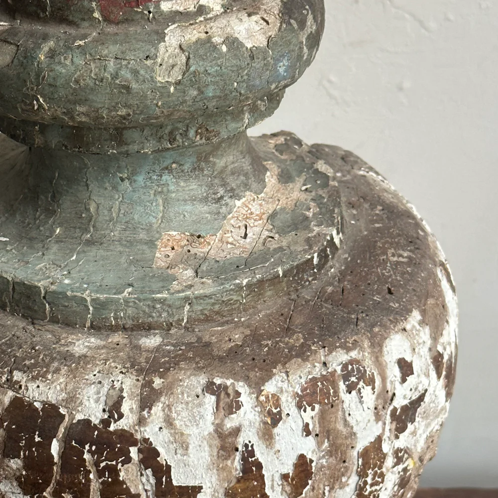 Pair of 19th-century French Architectural Flame Finial Elements - Image 3