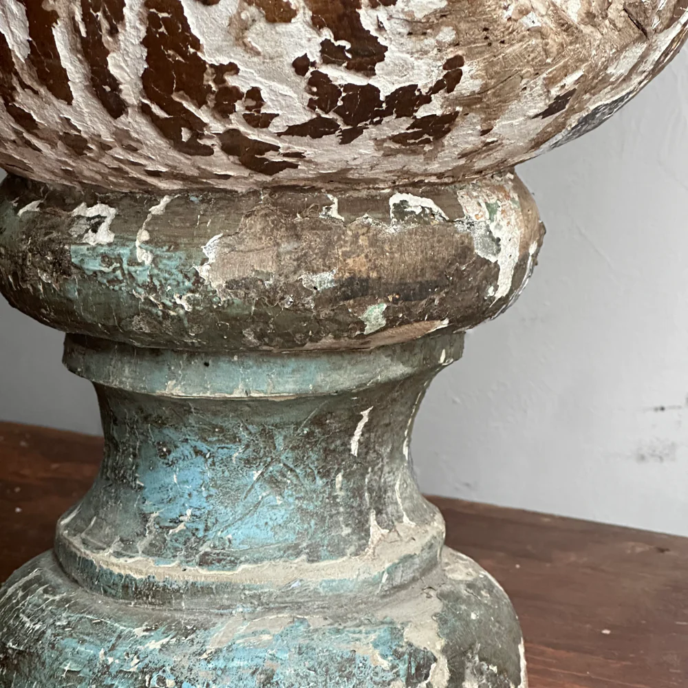 Pair of 19th-century French Architectural Flame Finial Elements - Image 6