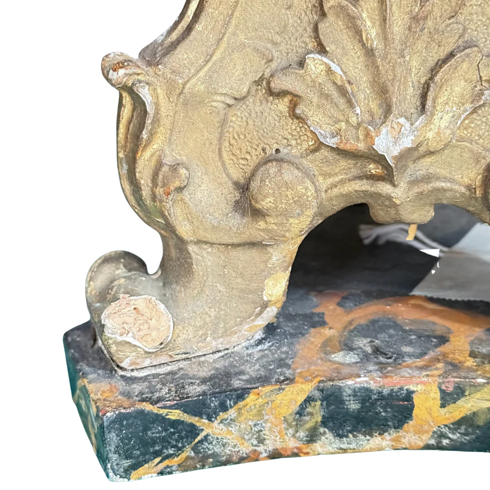 Pair of Early 18th-century Austrian Gilt Candlesticks - Image 3