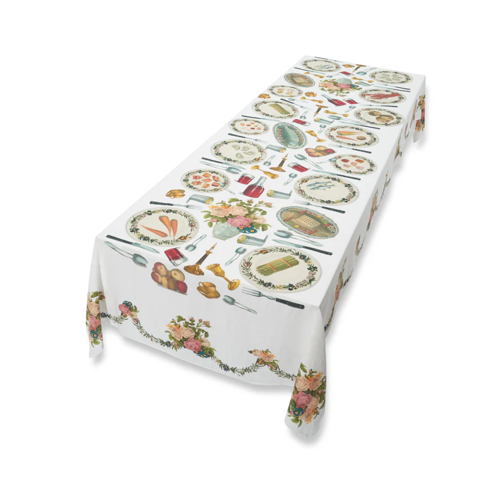 Summerill & Bishop x John Derian "Feast" Tablecloth - Image 4