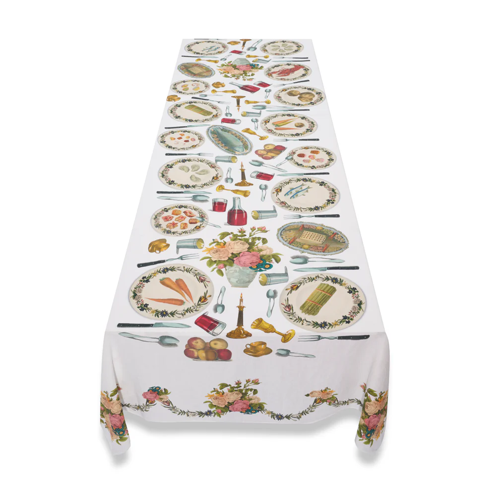 Summerill & Bishop x John Derian "Feast" Tablecloth - Image 5
